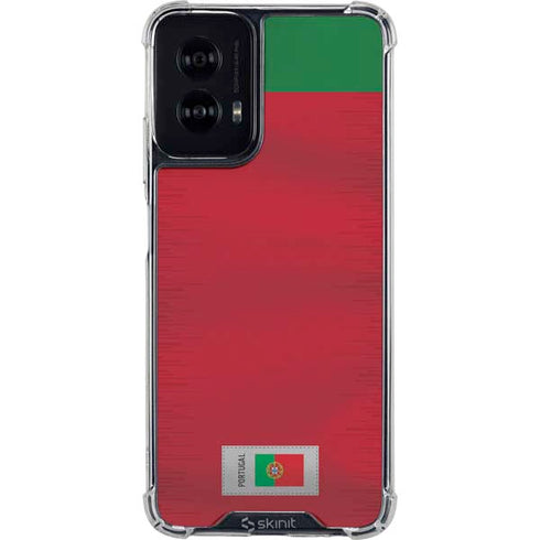 Portugal Soccer Flag Moto G Power 5G (2024) Clear Case